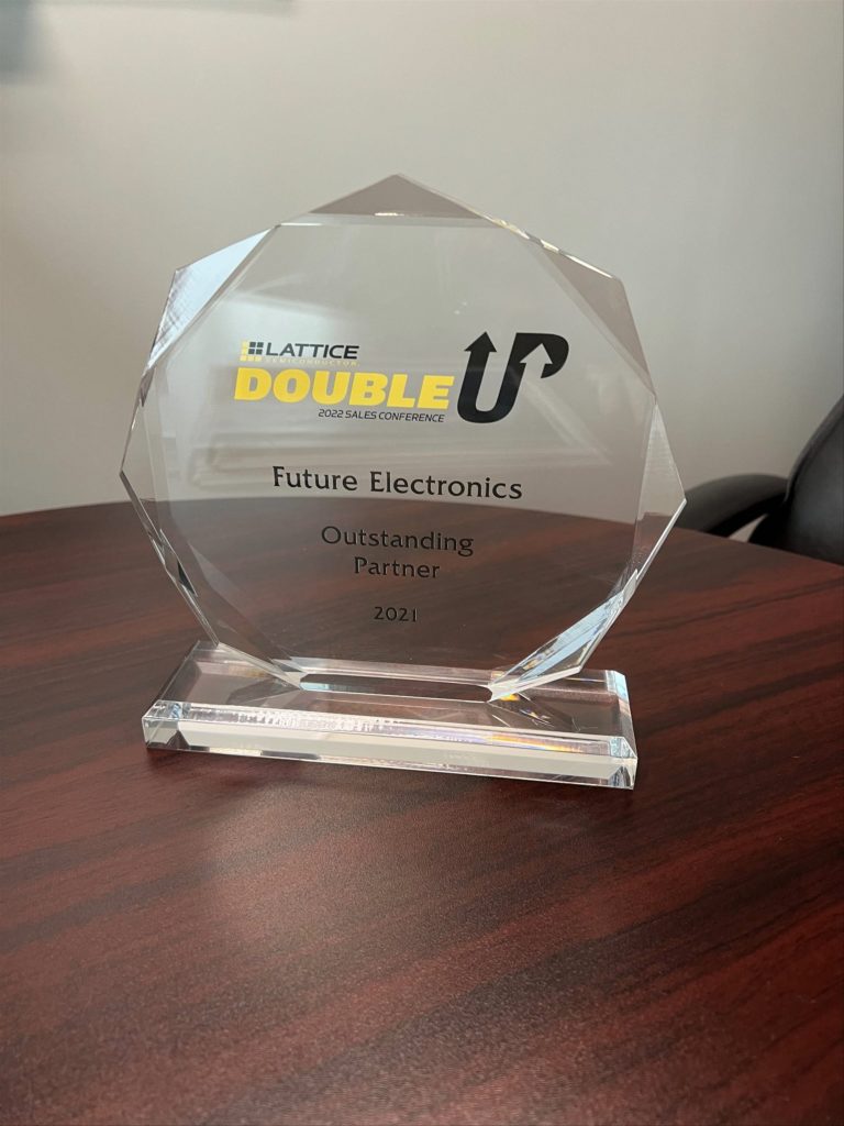 Future Electronics Lattice Outstanding Partner 2021 Award