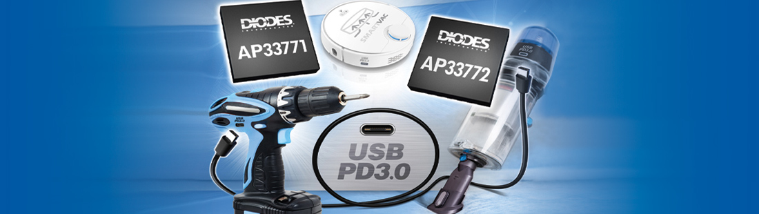 Diodes Incorporated — AP3377x USB Type-C Power Controllers