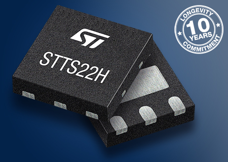 STMicroelectronics — STTS22H Digital Temperature Sensor