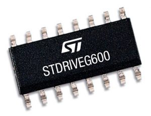 STMicroelectronics — STDRIVEG600 GaN Gate Driver