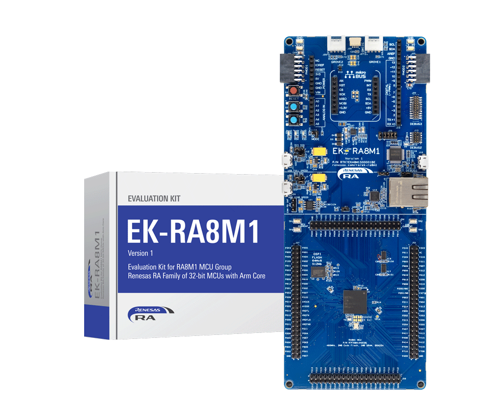 Evaluation Kit for RA8M1 MCU Group