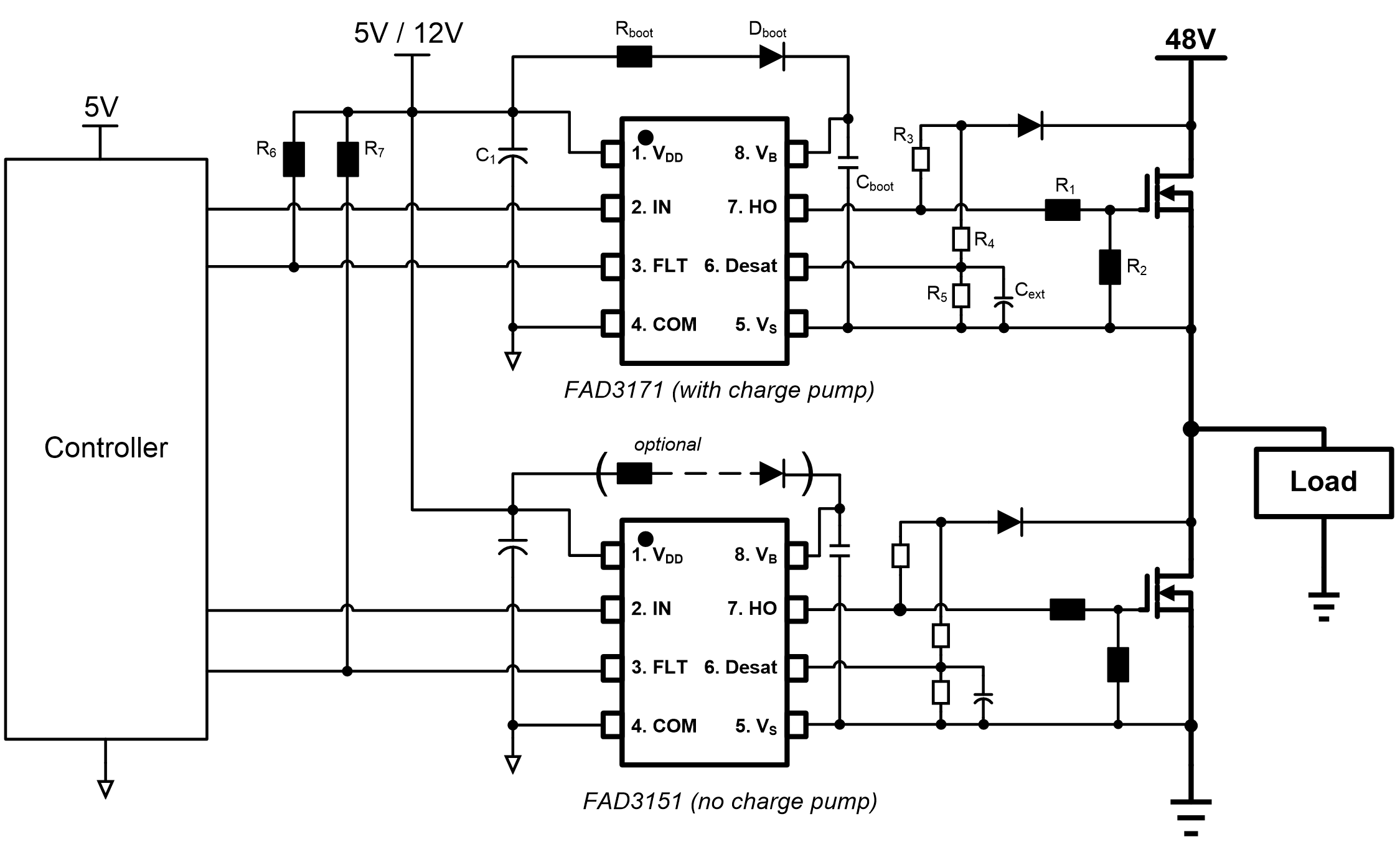 onsemi — Typical Application Circuits