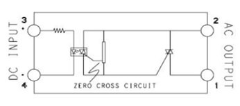 TE Connectivity POTTER & BRUMFIELD Solid State Relays Operating Diagram TE Connectivity POTTER & BRUMFIELD Solid State Relays Operating Diagram